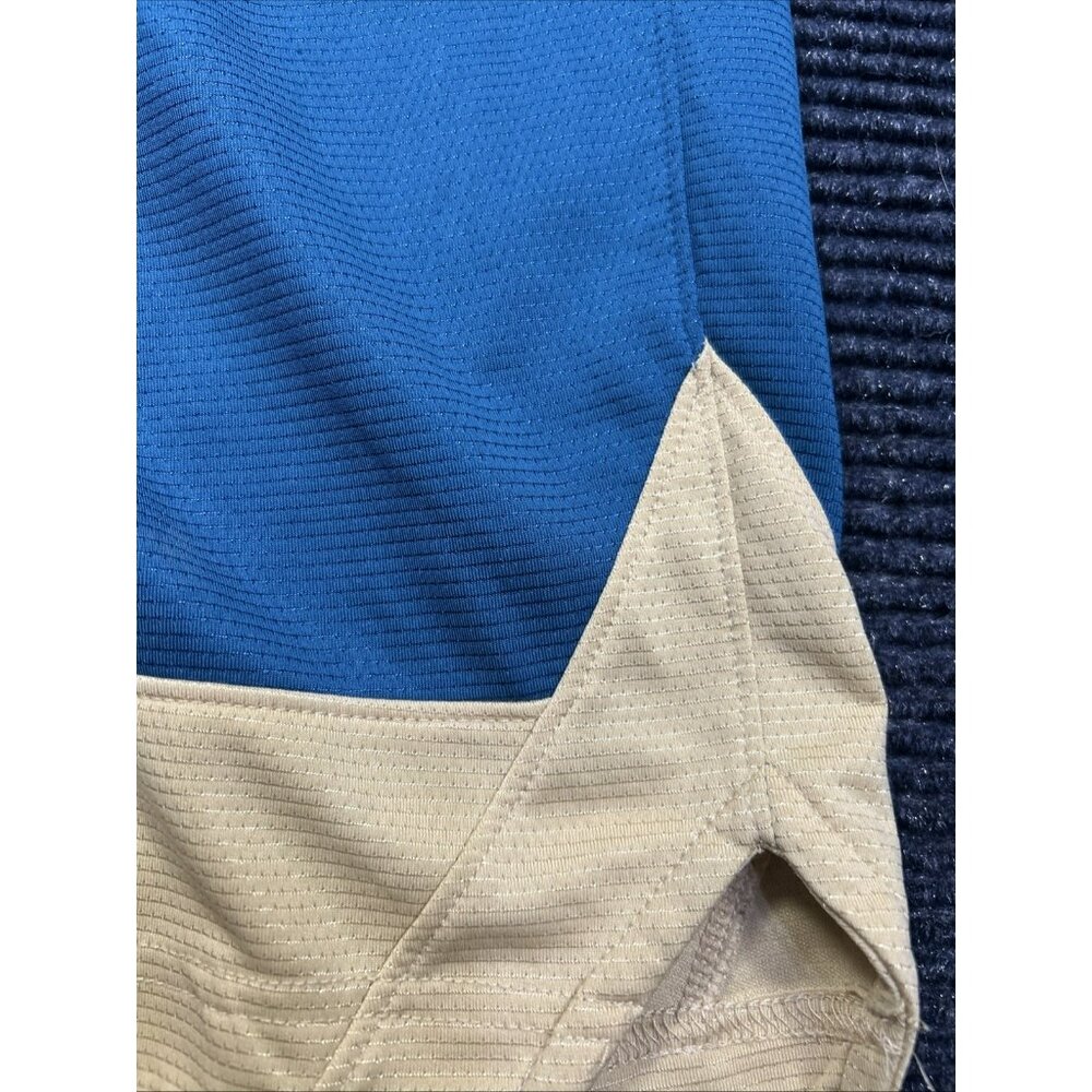 Nike Dri-Fit Men’s Basketball Athletic Shorts Teal Gold And Orange Men’s Small S - Picture 3 of 4